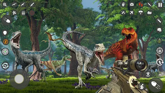 Download Real Dinosaur Games 3d offline on PC (Emulator) - LDPlayer