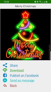 Merry Christmas Cards GIF Screenshot