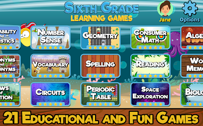 Sixth Grade Learning Games