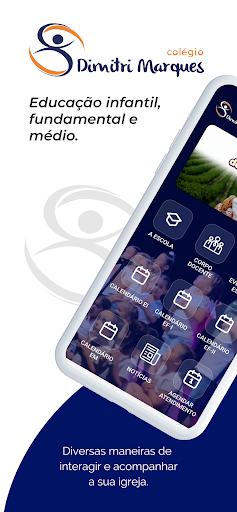 Android application Colégio Dimitri Marques screenshort