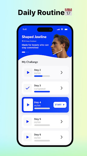 Screenshot of Jawline exercises and mewing