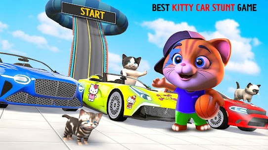Kitty Car Stunts – Car Games Apk 1