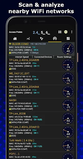 WiFi Analyzer screenshot 4