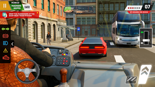 Jogos de Estacionar Ônibus em Jogos na Internet