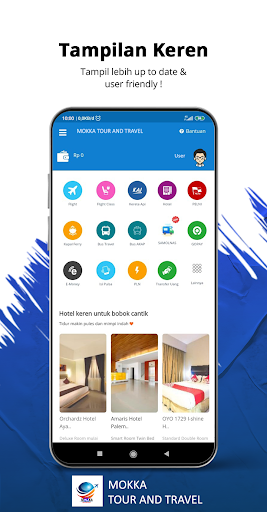 Android application MOKKA TOUR AND TRAVEL screenshort