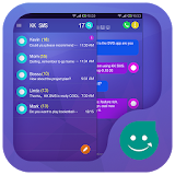 KK SMS Purple Theme icon