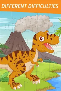 Dinosaur Puzzle Games For Kids