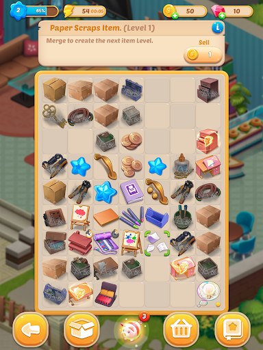 Merge City - Decor Mansion - Puzzle - games