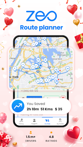 Zeo Fast Multi Stop Route Plan Screenshot 1 - AppWisp.com
