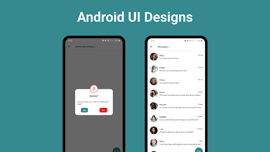 UI Designs with Source Code Unknown