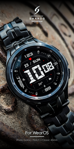 SH064 Watch Face, WearOS watch Screen 2