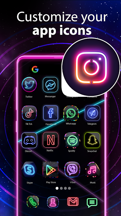 Neon Icon Designer App - 2.1.0 - (Android)