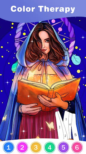 Coloring game: Paint by Number screenshot