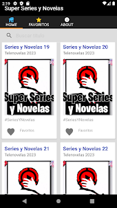 Super series y novelas