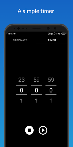 Stopwatch & Timer Screen 2