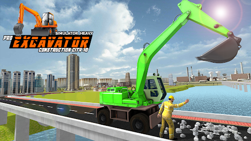 Android application PRO EXCAVATOR CONSTRUCTION SIM screenshort