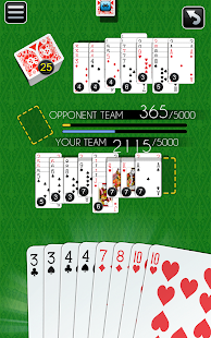 Canasta card game (free)