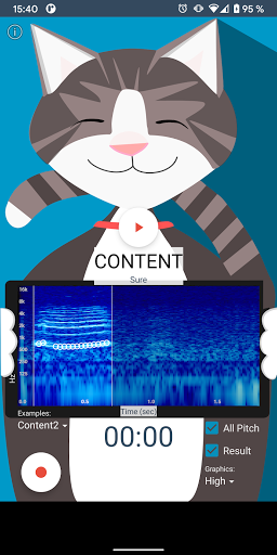 Happy Cat Detector: Meow Sound Screen 2