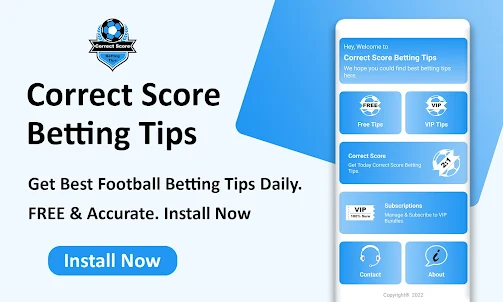 Correct Score Betting Tips