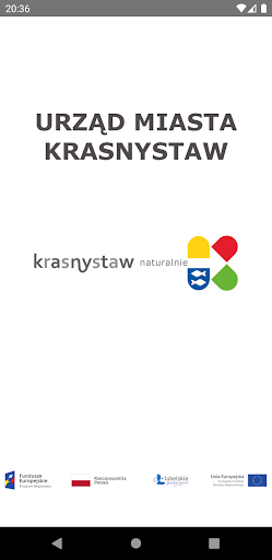 Android application eKrasnystaw screenshort