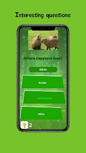 Capybara Quiz