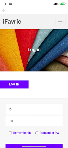 Android application iFabric screenshort