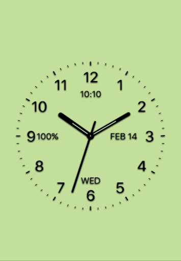 Clock Live Wallpaper Screen 2
