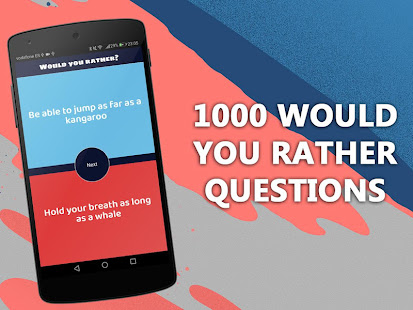 Would you rather? Quiz game