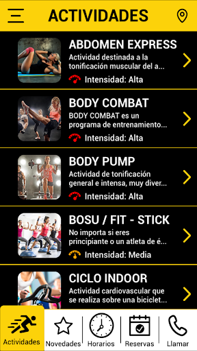 Quality Fitness Screen 2