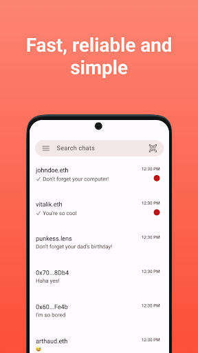 Android application Converse Messenger screenshort