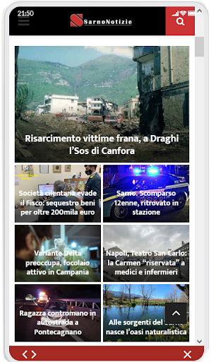 Sarnonotizie Screen 2