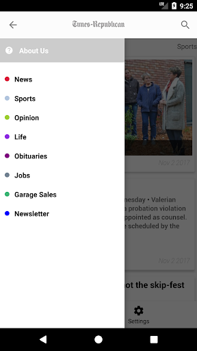 Android application Times Republican screenshort