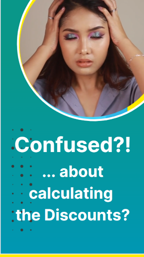 Android application Simple Discount Calculator screenshort