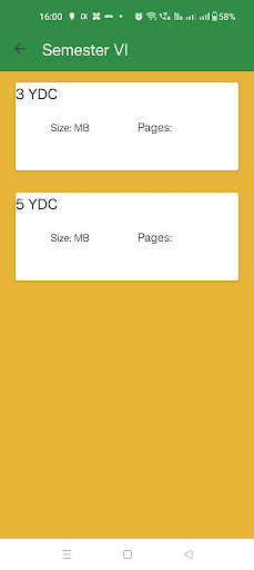 Kakatiya university law syllab Screen 3