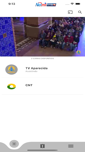 Android application Netmil Play TV screenshort