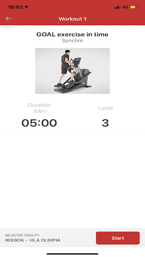 CARDIO REEBOK Screen 3