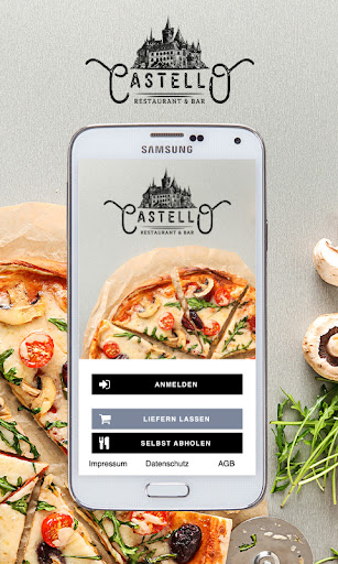 Android application Restaurant Castello screenshort