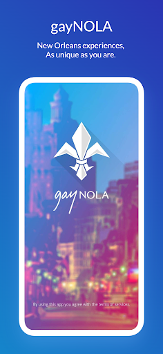 Android application gayNOLA (aka gay NOLA) screenshort