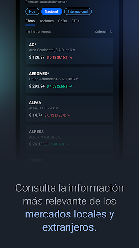Infosel Hub app Screen 3