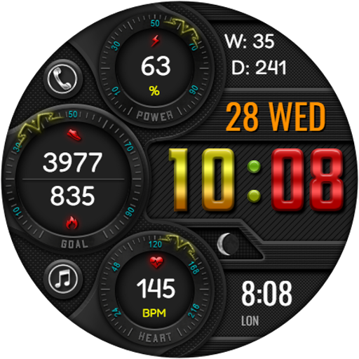 DIGI REPLANT WD37 Watch face Download on Windows