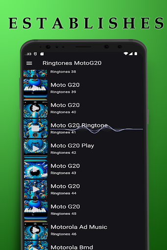 Ringtones Moto G20 Screen 2
