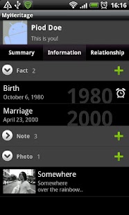 MyHeritages: FamilyTree+Memory Screenshot