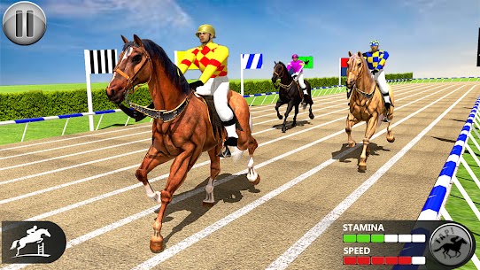 حصان سباق ألعاب 2020: دربي يركب سباق 3D 1