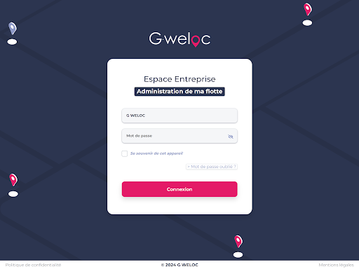 G-WELOC Screen 3
