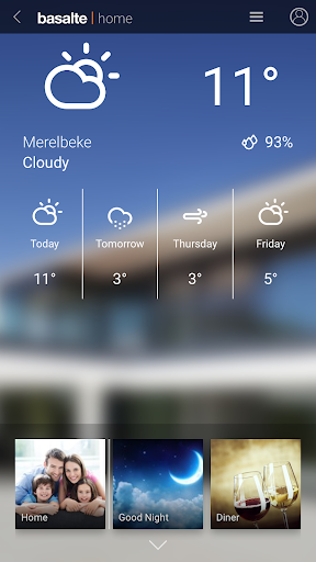 Android application Basalte Home screenshort