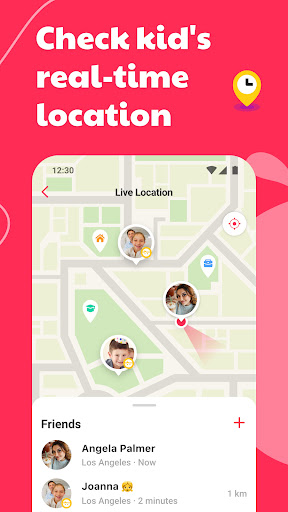 Screenshot of JusTalk Kids - Safe Messenger
