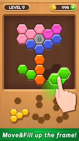 Game screenshot Wood Block Puzzle - Hexa mod apk