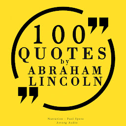 Icon image 100 Quotes by Abraham Lincoln