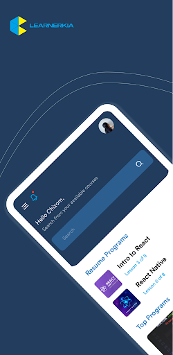 Android application Learnerkia screenshort