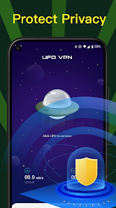 UFO VPN v4.0.8  (Premium Unlocked, Unlimited Data)